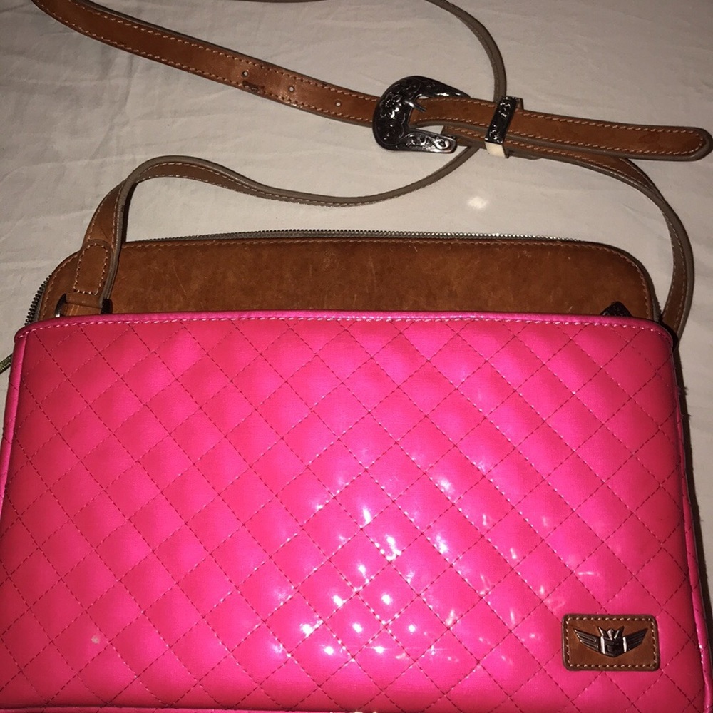 Consuela screaming pink crossbody purse ‼️